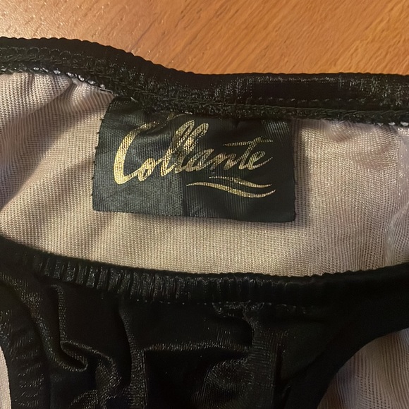 Collante black bathing suit bottom size Small - Picture 2 of 4